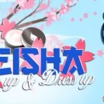 Geisha make up and dress up
