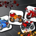 Cartoon Motorbikes Memory