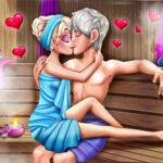 Ice Queen Sauna Flirting