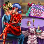 Dotted Girl Valentine Dinner
