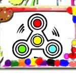 Fidget Spinner Coloring Book