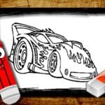 BTS Cars Coloring Book