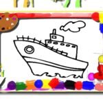 BTS Cartoon Coloring Time
