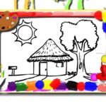 BTS House Coloring Book