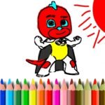 BTS Mask Boy Coloring
