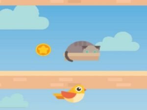 Bird Platform Jumping