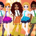 Princesses BFF Rush to School