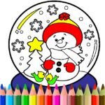 BTS Christmas Coloring Book