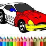 BTS Muscle Car Coloring