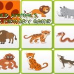 Kids Memory Wild Animals