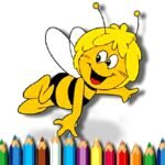 BTS Bee Coloring Book