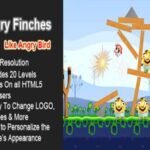 Angry Finches Funny Physic Game for Kids