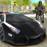 Police cop driver simulator