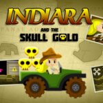 Indiara and the skull gold