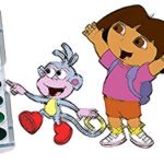 Cute Girl Coloring Book