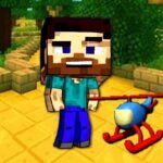 Mineblock Helicopter Adventure