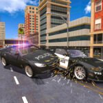 Police Car Stunt Simulation 3D
