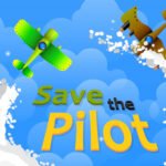 Save The Pilot Airplane HTML5 Shooter Game