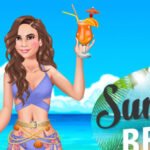 Summer Beach Girl