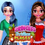 Princess Christmas Places