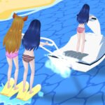 Girl Surfer 3D