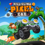 Hill Climb Pixel Car