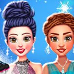 Princess Winter Ice Skating Outfits