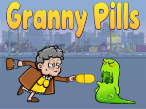 Granny Pills – Defend Cactuses